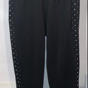 ADIDAS polka-dot sweatpants - size L